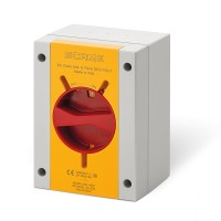 Авариен пакетен прекъсвач в кутия 20A 3P IP66/IP69 110x150x87mm Y1 IK09, Scame 590.EM2013