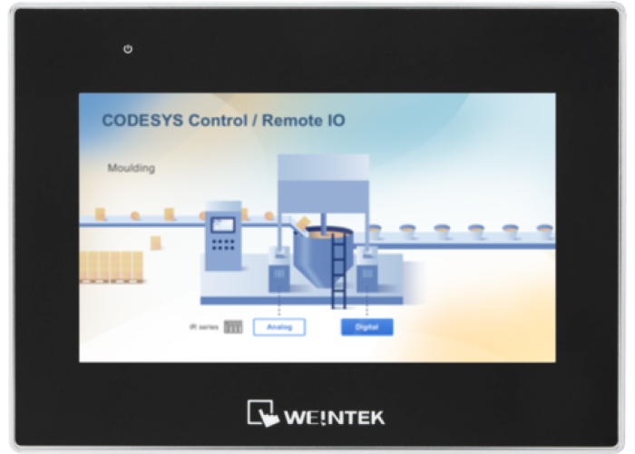 7” TFT Сензорен екран, 800x480px, 16.7M цвята, 800:1, LED, Weintek cMT3072X2