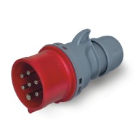 Щепсел 32A 6P+E 6h 380-415V 60Hz 50Hz, Scame 213.3237-7