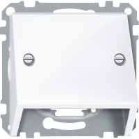 Наклонен излаз, активно бяло, гланц, System M, Schneider Electric 464925
