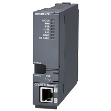 PLC Q Series iQ Process-CPU, 4096 EA, 1.9 ns/log. Com., 260k steps, Ethernet, USB, SD, Mitsubishi Electric Q26UDPVCPU