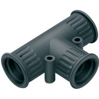 Разклонител RQT, черен  3xAD 21.2, Flexa 15020067201