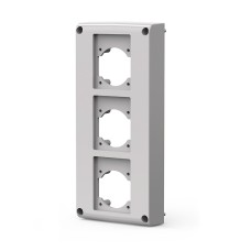 Преходник за фланец FLANGE ADAPTER IP65 3xDOMO[50x60mm], Scame 573.5003