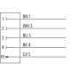M12 Power female 0° L-cod. with cable / PUR 5x2.5 bk UL/CSA+drag ch. 10m, Murrelektronik 7000-P4221-P341000