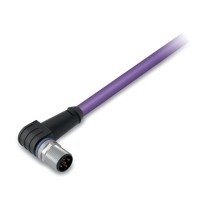 Кабел CANopen/DeviceNet, щепсел M12A, ъглов, 5-полюсен, 5 m, Wago 756-1404/060-050