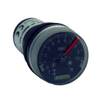 Бутон тип таймер MBA2F, 100-240 VAC/DC, 1 SSR, 400 mA, 0.5 - 10 s, 22 mm, Crouzet 88901328