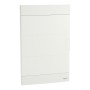 Easy9 EU enclosures Модулно табло, Easy9 EU, вграден монтаж, 3 реда 36 модула, 2 клеми земя/нула, бяла врата, Schneider Electric EZ9EUB312