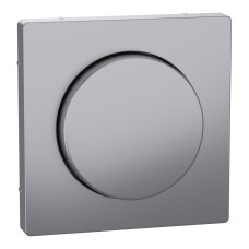Преден панел за ротативен димер, стомана, System Design, Schneider Electric MEG5250-6036