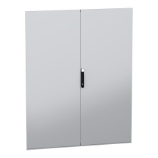 Spacial SFN Двойна плътна врата, PanelSeT SFN, Spacial SM, за ел. табло H2000 W1600мм, Schneider Electric NSYSFND20162D