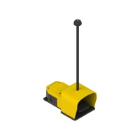 Single foot switch with protection, Pizzato PX 10311-D