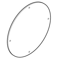 Диск за макара R330 без отвори, Scame SC92068