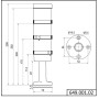 Сигнална колона KS72 DeSIGN BM 24VAC/DC зелено/жълто/червено, Werma 649.001.02