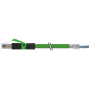 RJ45 male 0° with cable shielded / PUR 1x4xAWG22 shielded gn UL/CSA+drag ch. 15m, Murrelektronik 7000-74101-7961500