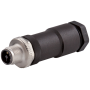 Конектор M12 Power male 0° T-cod. screw terminal / 4-pol., max. 1,5mm², 8-10mm, Murrеlektronik 7000-P7391