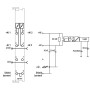 2-канален аналогов вход, 0…5 A AC/DC, Диференциален вход, Wago 750-475/020-000