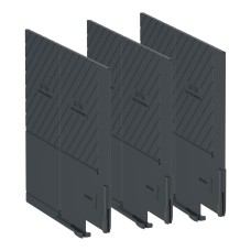 TeSys G Фазов сепаратор, TeSys Giga контактор, за LC1G115-800, 4 полюса, Schneider Electric LA9G4801