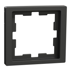 Единична декоративна рамка D-Life, антрацит, Schneider Electric MEG4010-6534