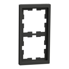 D-Life рамка, 2 модула, антрацит, Schneider Electric MEG4020-6534