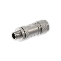M12 X type 8-PIN male connector, Teltonika PR40118K