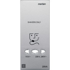 Преден панел за механизъм за самобръсначка, алуминий, System M, Schneider Electric 213560