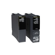 PLC iQ-R Safety CPU, 4096 points, 80 Ksteps, USB, Ethernet, includes R6SFM, Mitsubishi Electric R08SFCPU-SET