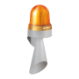 LED лампа със сирена WM продължителен тон, 10-48VAC жълта, Werma 435.300.70