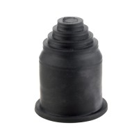 Пластмасов защитен накрайник за тръби ROHRflex, RQE, AD 21.2, черен, Flexa 15030012216