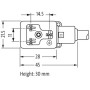 Вентилен щекер MSUD valve plug BI-11mm with cable / PVC 3x0.75 ye 1.5m, Murrelektronik 7000-11061-0160150