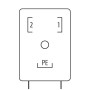 Вентилен щекер MSUD valve plug BI-11mm with cable / PVC 3x0.75 ye 1.5m, Murrelektronik 7000-11061-0160150