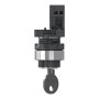 Цялостен превключвател с ключ, Easy Harmony XA2, ключ 455, 22 mm, 2 позиции, изтегляне наляво, 1NO, със задържане, Schneider Electric XA2AG21