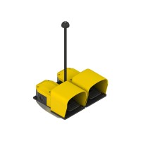 Modular multiple foot switches, Pizzato PC 2-148