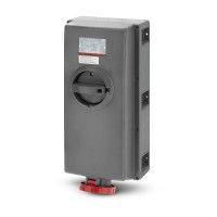 Контакт с блокировка IP66 ADVANCE GRPЕХ Контакт с блокировка 125A 2P+E 6h, Scame 503.12583