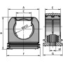 Фиксатор RQS, черен AD13, Flexa 15030020209