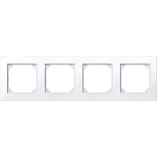 Schneider Electric 515425 - Декоративна рамка - 4 модула, активно бяло