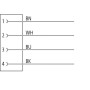 M12 female 90° A-cod. with cable / PUR 4x0.34 bk UL/CSA+drag ch. 10m, Murrelektronik 7000-12341-6341000