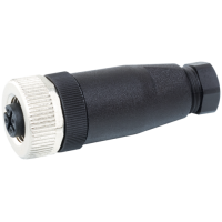 Конектор сигнален M12 female 0° A-cod. screw terminal / 4-pol., max. 0.75mm² 4-6mm, Murrеlektronik 7000-12901
