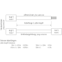 M12 male 0° / M12 female 90° A-cod. / PUR 4x0.34 bk UL/CSA+drag ch. 3m, Murrelektronik 7000-40121-6340300