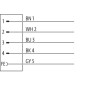 M12 Power male 0° L-cod. with cable / PUR 5x2.5 bk UL/CSA+drag ch. 5m, Murrelektronik 7000-P4201-P340500