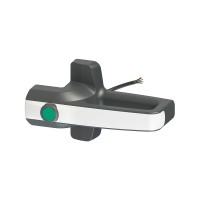 Safety handle P-KUBE Krome, Pizzato AN S1B003A-PN3