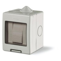 Кутия за ОМ IP55 68x82x66mm с 1 ключ 20AX, 1P, Scame 136.5121-302