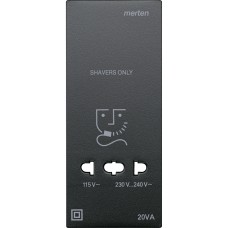 Преден панел за механизъм за самобръсначка, антрацит, system M, Schneider Electric 213514