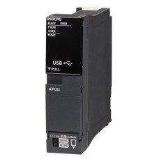 PLC iQ-R CPU module, 4096 I/O, 31,3 ns/com., 10k steps, Mitsubishi Electric R00CPU