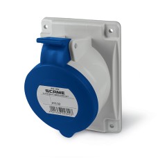 Контакт за вграждане 32A 2P+E 6h 200-250V 50Hz 60Hz 84X106MM, Scame 413.3263