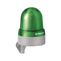 LED лампа със сирена WM, 32 тона, 24VAC/DC зелена, Werma 433.210.75