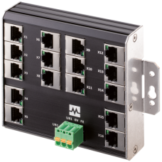 Индустриален суич Xenterra 16TX неуправляем wallmounted 16 порта 100Mbit, Murrеlektronik 58905