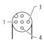 Конектор M12 Женски 90° A-cod. with cable / PVC 3x0.34 gy UL/CSA, 1.5m, Murrelektronik 7000-12321-2130150