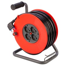 Кабелна макара за бита, кабел 40 м, 4x2P+E-16A-(P40), Scame 710.6040