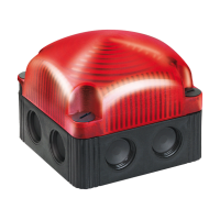 LED лампа EVS (интензивно проблясване) BWM 12VDC червена, Werma 853.120.54