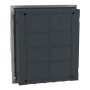 Easy9 EU enclosures Модулно табло, Easy9 EU, вграден монтаж, 2 реда 24 модула, 2 клеми земя/нула, опушена врата, Schneider Electric EZ9EUA212