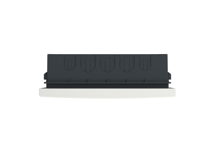 Easy9 EU enclosures Модулно табло, Easy9 EU, вграден монтаж, 2 реда 24 модула, 2 клеми земя/нула, опушена врата, Schneider Electric EZ9EUA212